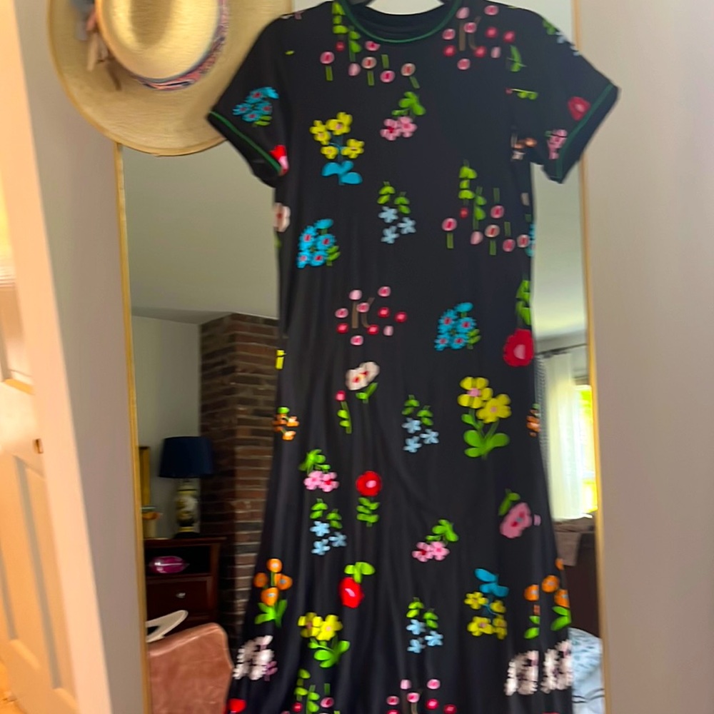 Cynthia Rowley Floral T-shirt Dress